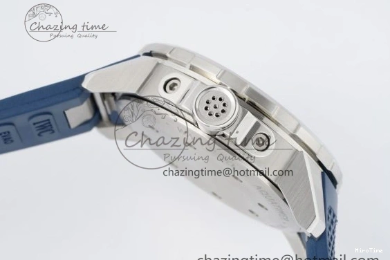 MIROTIME 0518 WellDesigned Aquatimer Automatic SS RSF 1:1 Best Edition Blue Dial on Blue Rubber Strap A 7057